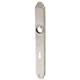 Dezentes BB-Langschild, Nickel poliert N1201BB78