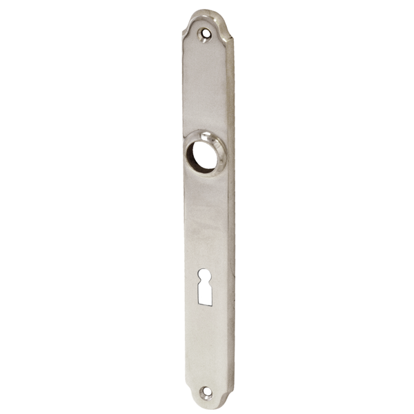 Dezentes BB-Langschild, Nickel poliert N1201BB78